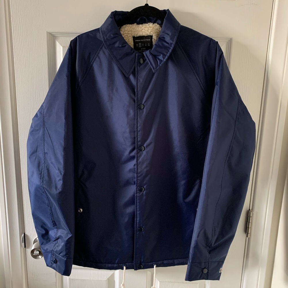 NWT Urban Outfitters Men’s SherpaLined Windbreaker